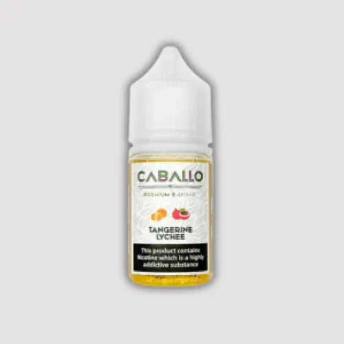 Caballo Tangerine Lychee (salt) (30ml) Quýt vải lạnh