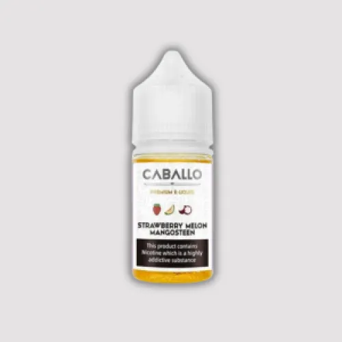 Caballo Strawberry Melon Mangosteen (salt) (30ml) Dâu dưa gang măng cụt lạnh