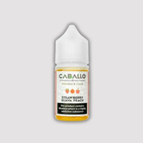 Caballo Strawberry Guava Peach (salt) (30ml) Dâu ổi đào lạnh