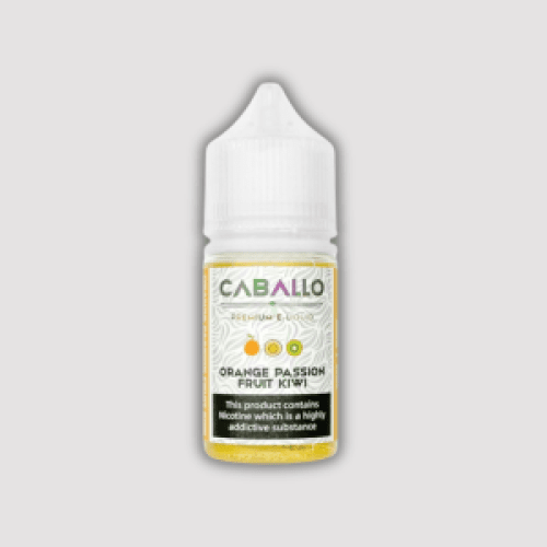 Caballo Orange Passion Fruit Kiwi (salt) (30ml) Cam chanh leo kiwi lạnh