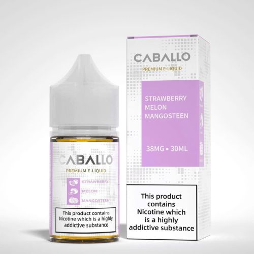 Caballo Strawberry Melon Mangosteen (salt) (30ml) Dâu dưa gang măng cụt lạnh