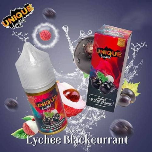 Unique Limited (Salt) (30ml) -  Vải Lý Chua Đen Lạnh