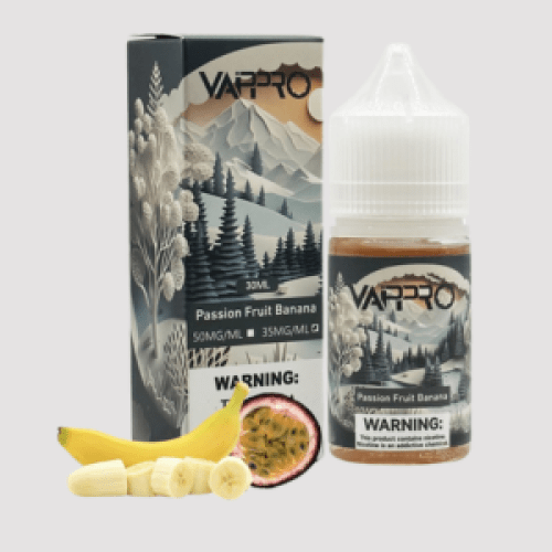 Vappro Passion Fruit Banana ( salt ) ( 30ml ) Chanh Leo Chuối