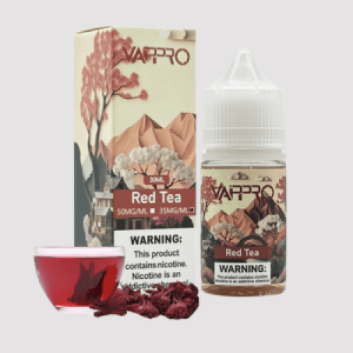 Vappro Red Tea ( salt ) ( 30ml ) Hồng Trà Sủi Bọt